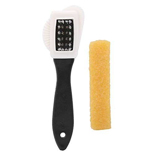 OKJHFD Cepillo Para Zapatos De Crin, Cepillo Para Zapatos, Juego De Cepillos De Limpieza Para Zapatos De Gamuza, Pulido De Zapatos, Accesorios Para Eliminación De Polvo Para Zapatos De Cuero, Botas De