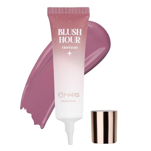 MARS Liquid Blush Hour (12 ml) (04-HORIZON) | Dewy-Matte Finish |...