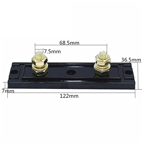 Porte-fusible automobile ANL transparent protégeant le circuit positif de distribution 0 4 8 GA