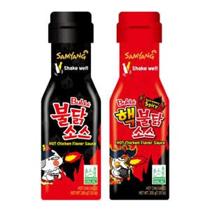 Samyang Buldak Hot Chicken Flavour Sauce 200g x 2 Bottles (Red & Black) (B0BW7CFWZK) Amazon Price History, Amazon Price Tracker