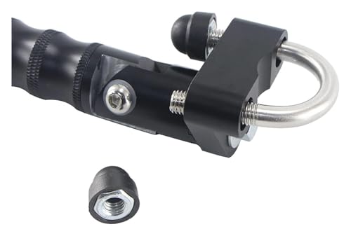 Repose-Pieds pour BMW R1200GS et R1250GS Pédale de Moto Pliante et Rotative Noire - 4