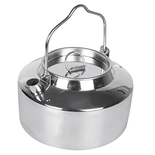 VANZACK Sturdy Outdoor Tea Kettle Multi-Function Portable Stovetop for Instant Soup Tea Milk
