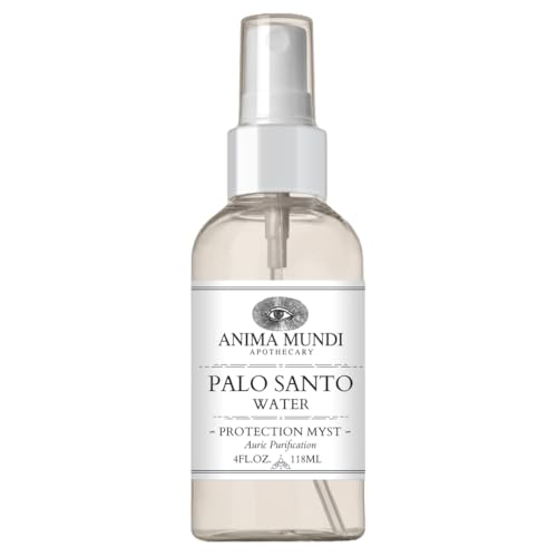 Anima Mundi Apothecary Palo Santo Myst - Natural Room Spray Air Freshener with Palo Santo from Ecuador, Wildcrafted Sustainable Home Fragrance Spray (4oz)