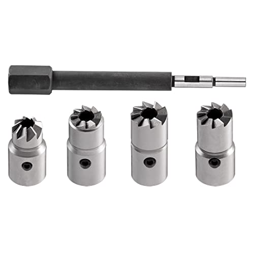Diesel injector seat cutter set