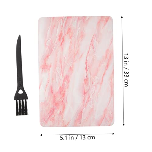 Funda para Macbook Air resistente de plástico con diseño de mármol para portátil 2