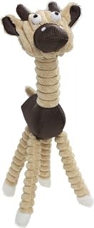 Jute and Rope Giraffe Cow Pet Toy - Brown44; One Size