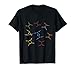Noether Sym Quantum Physics Feynman Diagrams, Science Basics T-Shirt - Black, Unisex-Adults, Short Sleeve, Small