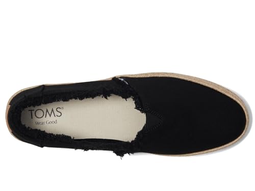 Image of TOMS Women's Valencia Platform Espadrille, Textile Upper, OrthoLite Insole