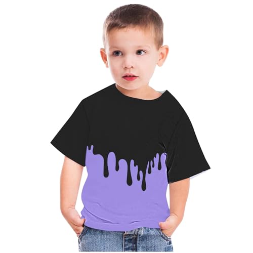 Girls Short Sleeve T Shirts Kids Summer Fashion Tops Causal Crewneck Baisc Tees Cute Graphic Tshirts 3-14 Years2