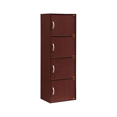 Hodedah Import Slim Multipurpose Bookcase Cover