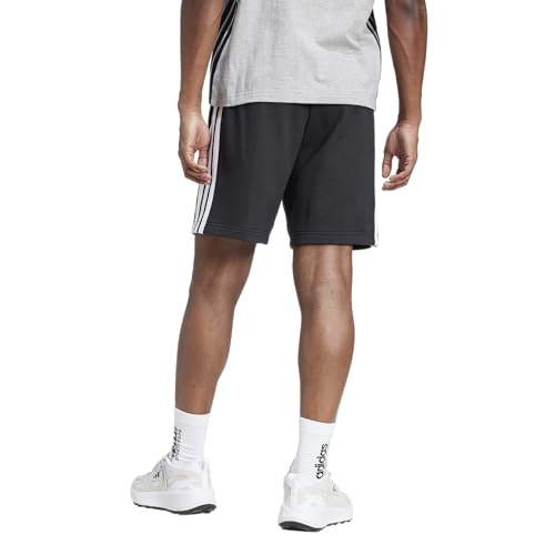 adidas Men's Essentials 3-Stripes French Terry 7-Inch Shorts3