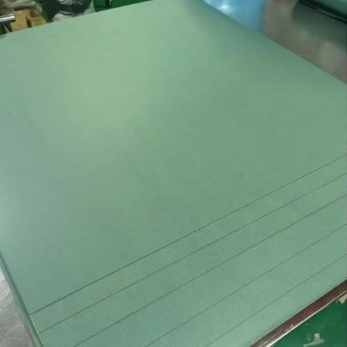 Papel de cebada de 8 cm aislante para batería junta de concha verde de 100 cm y 0.3 mm de grosor 6
