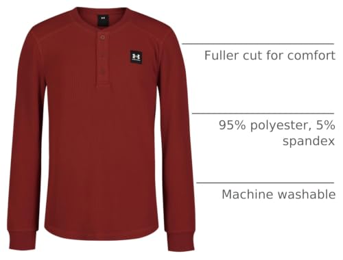 Image of Under Armour Boys' Long Sleeve Thermal Knit Shirt, Outdoor Collection