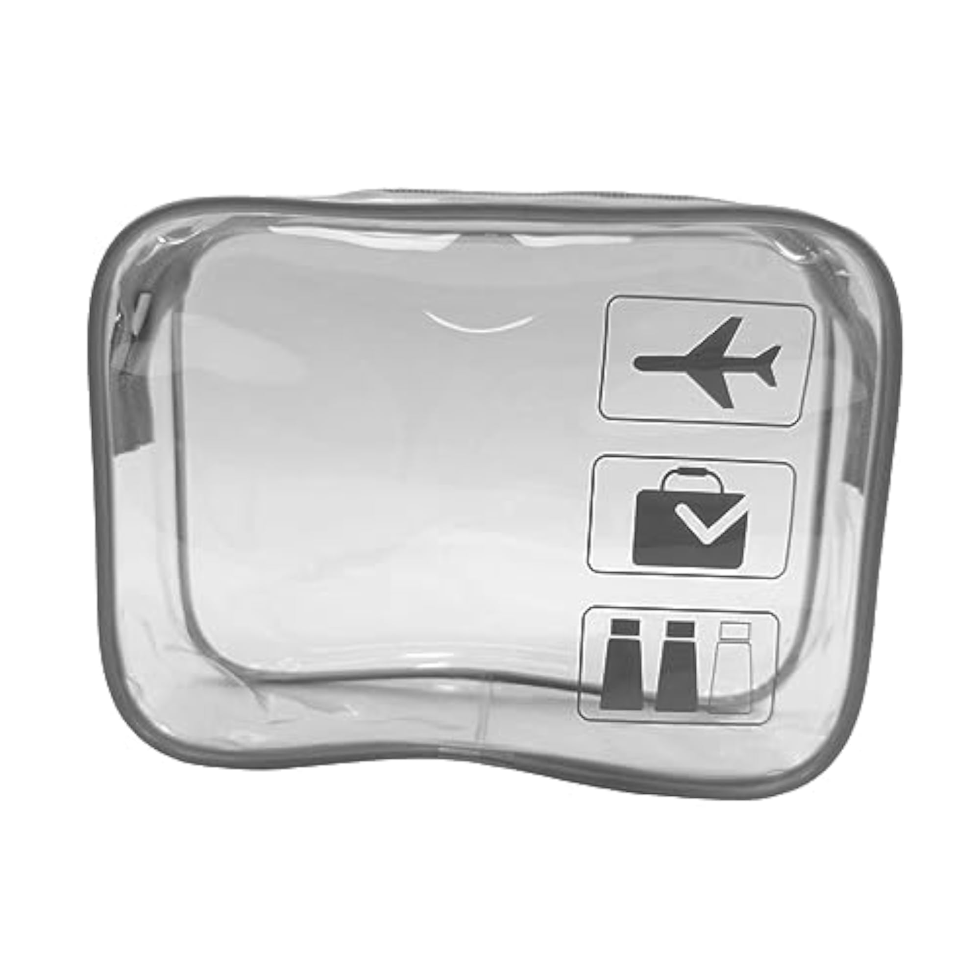 Clear Makeup Bag for Essentials Traveling Bathroom