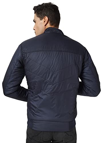 Image of TrapNation Men Solid Puffer Jacket Jerkin