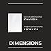 Risch Double-Sided All Clear Vinyl Menu Cover | Two-Sided 2 View Plastic Menu Holder | Slip in Top-Loading Cover | Wipeable, Reusable | 8.5” x 11” | Pack of 24