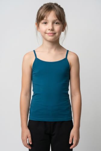 Image of Kurve Girl's Sleeveless Tank Top - Stretch Undershirts Cami Camisole, UV Protective Fabric, Rated UPF 50+ (Made in USA)