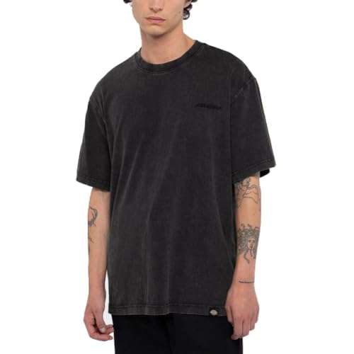 T-shirt Dickies Plentywood homme marron vêtement coton col rond
