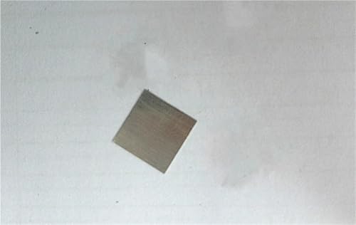 sujeniir Pure Platinum Tablet, Platinum Plate Electrode, Purity: 99.99%, Specification: 30 * 30 * 0.3 mm.