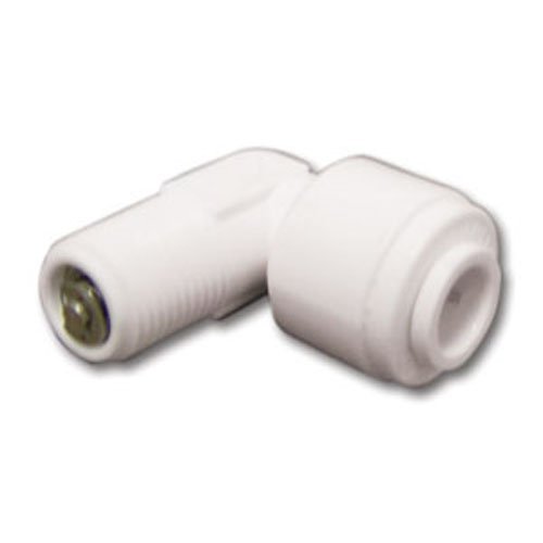 Fixed Elbow Check Valve 1/8" MPT x 1/4" Quick Connect RO Reverse Osmosis New
