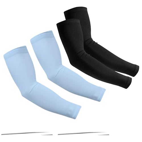 Image of MILESTONES. /Arm Sleeves for Men & Women UV Protection Hand Sleeves /Sun Protection Sleeves for Men & Women for Running, Hand Cover Arm Sleeves for Bike Riding Free Size