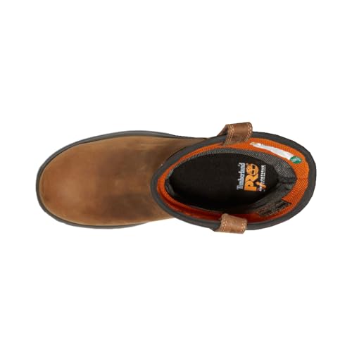 Image of Timberland PRO Helix, Men's, Brown, Comp Toe, EH, WP, Pull On, Work Boot