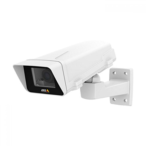 Axis Communications M1125-E Network Camera - Color - Motion JPEG, H.264 - 1920 x 1080 - 3 mm - 10.50 mm - 3.5x Optical - Cable - Box 0750-001 by Axis