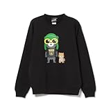 [ビームスティー] スウェット 【SPECIAL PRICE】 グランジ ベアー スウェット クルーネック メンズ BLACK M 75130695591