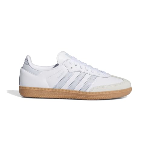 Adidas Chaussures Multisports d'extérieur pour Femmes, Blanc Nuage/Bleu Halo/Blanc cassé, 5.5