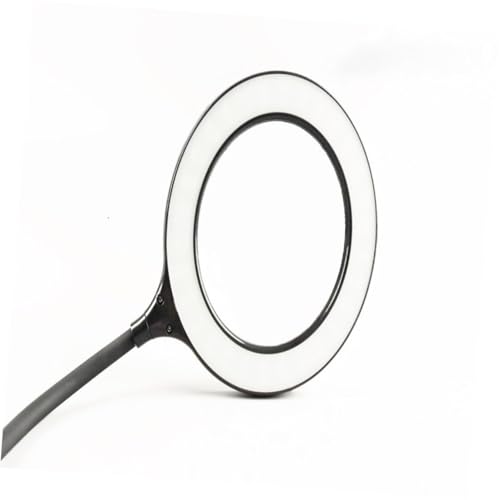 HOMSFOU lámpara lupa condujo luz de escritorio USB clip de escritorio flexo escritorio lampara escritorio Luz para leer Black