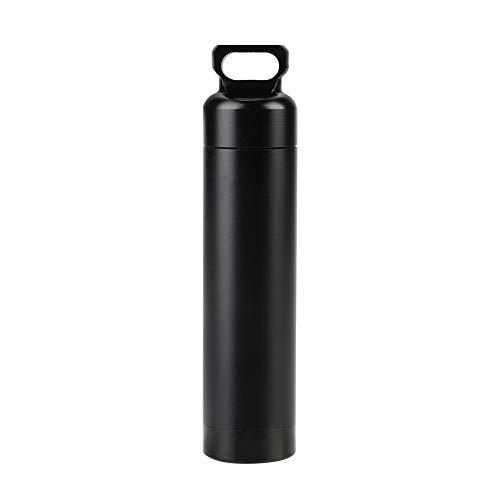 Yctze Zeitkapsel Kapsel Wasserdichter Pillenflaschen-Medizinbehälterhalter aus Aluminiumlegierung für das Überleben Im Freien | Camping-Notfallausrüstung