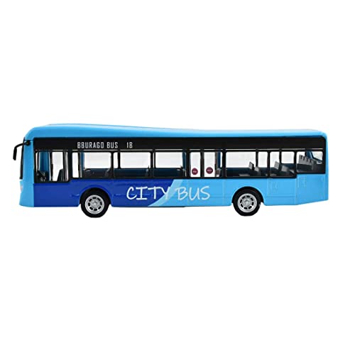 BBURAGO - Stadtbus Milano City - 19 cm Realistisches Busmodell (zufällige Farbauswahl), offizielle Lizenz, empfohlenes Alter 3+ Jahre