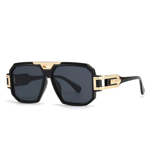 Lunettes de soleil rétro pour hommes et femmes surdimensionnées pour l'été