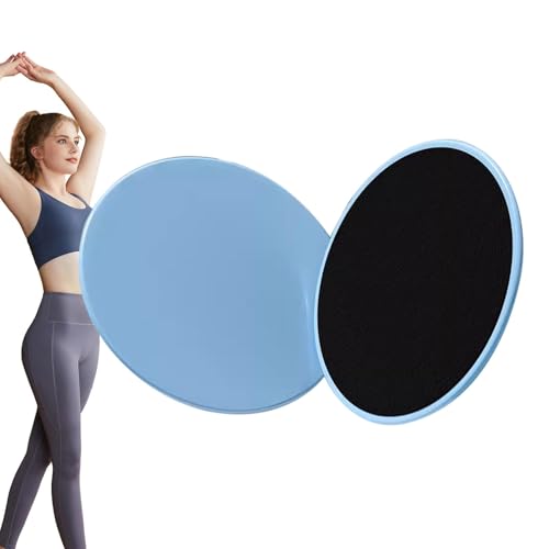 Disques coulissants de base, curseurs pour l'entraînement,Disques d'équilibre coulissants de base d'exercice - Équipement d'exercice avec surfaces antidérapantes pour Pilates, genou inversé, yoga, ent