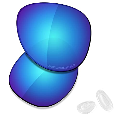 Image of SAUCER Premium Replacement Lenses & Nosepads for Oakley Elmont M OO4119 | UV400 Protection, Anti-Scratch, Precise Fit
