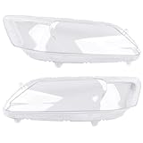 Mixizap 2pcs Clear Headlight Lens Cover Headlamp Lenses Left & Right Replacement for Honda Accord 2013-2015