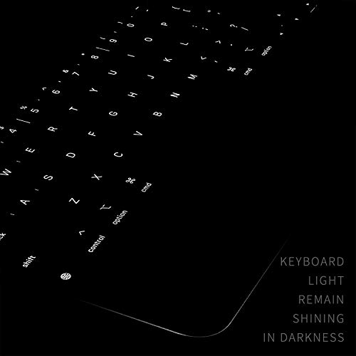 [No Function Keys] Keyboard Cover Compatible with Apple iPad Air 13 inch (M2)/ iPad Pro 12.9 inch (6th, 5th, 4th, 3rd Generation) Magic Keyboard - Ultra Thin, Clear TPU Material - Thumbnail 7