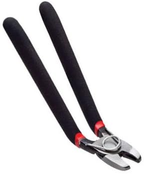 Eastwood Alicates de nariz doblados en ángulo para tapicería de cerdo con agarres de seguridad