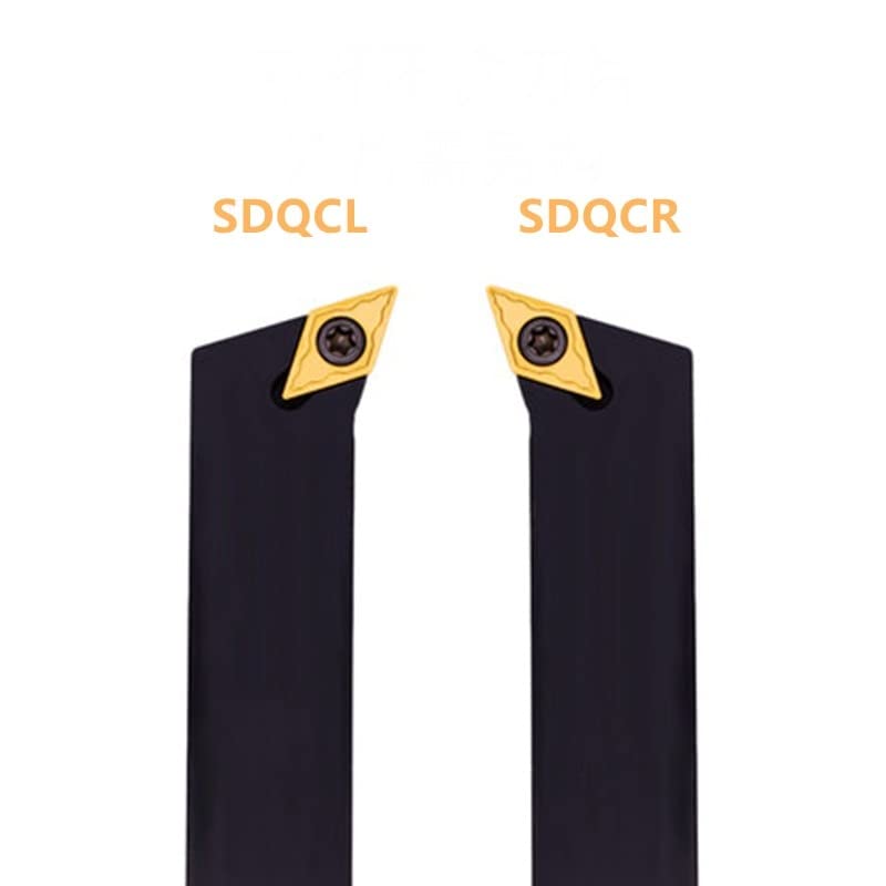 Portaherramientas de torneado SDQCR SDQCL para torno CNC miniatura 4