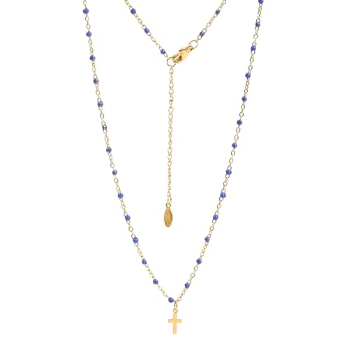 Collier croix en argent pour femme à porter au bureau ou en soirée romantique
