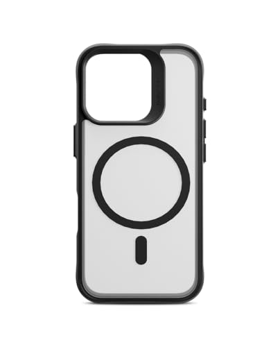 Image of DailyObjects Polycarbonate Case for iPhone 16 Pro Compatible with Mag-Safe Wireless Charging, Hybrid Clear Slim Shockproof Back Cover