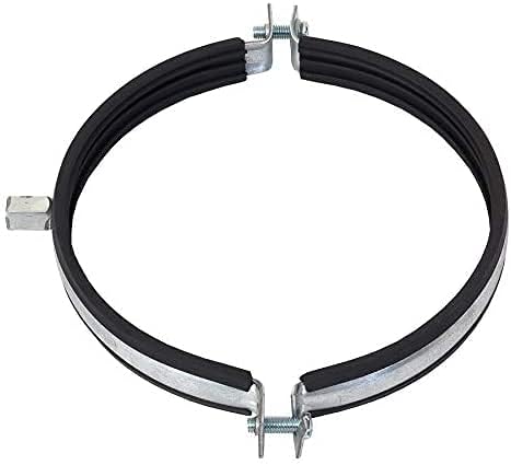H&C VENT Duct Pipe Clamp Hose with Rubber Sealing