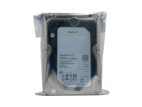 Image of Seagate Enterprise Capacity 3.5 HDD (Constellation ES) 4TB 7200RPM 6Gbps SAS 128 MB Cache Internal Bare Drive ST4000NM0023 (Renewed)