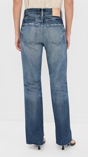 MOUSSY VINTAGE Women's Mv Gleason Straight Jeans3