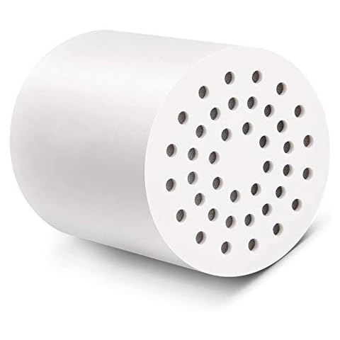 18 Stages Water Filter Cartridge - Replacement 18 Stage Shower Filter Cartridge, Compatible Shower Head Filter Attachment Cartridge - Reduces Dry Itchy Skin, Improves the Condition of Your Skin Cover