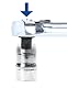 BRILLIANT TOOLS BT021995 3/8 Umschaltknarre mit Metallgriff, 100 Zahn [Powered by KS TOOLS]