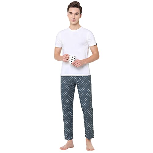 Image of Urban Scottish 100% Comfortable Men's Lounge Pants, Leisure-Wear Withn Elastic Waist-Band & Regular Fit, Machine Washable Stayt Home Clothing, Expert Craftsmanship Featuring Plush to The Touch Feel