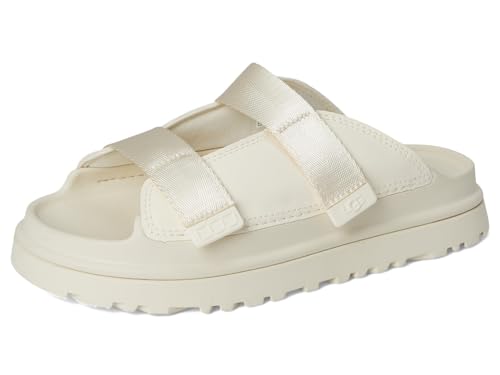 Image of UGG Unisex Kids Goldenglow Slide (Toddler/Little Big Kid) Sandals, jasmine, 19.5 EU
