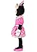 Fun Costumes Sweet Minnie Mouse Toddler Costume Dress with Satin Collar, Organza Skirt, Minky Sleeves, Foam Mitts, Pink (2T)