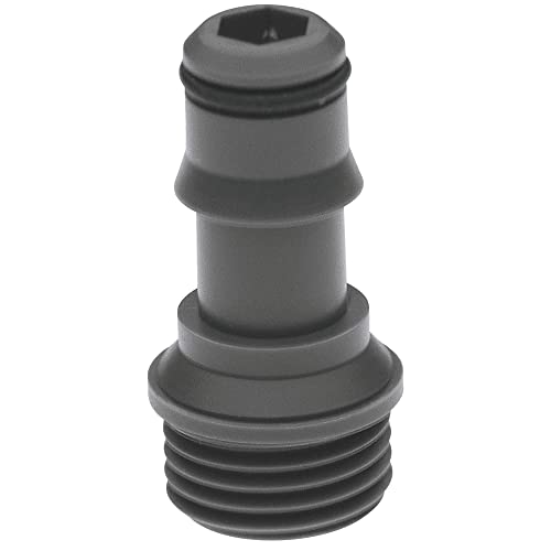 GROHE Relexa - Kupplungsstück (für Ersatzzwecke, Verbindungsstück zu neuer Handbrause und Schlauch), dunkelgrau, 28635XX0
